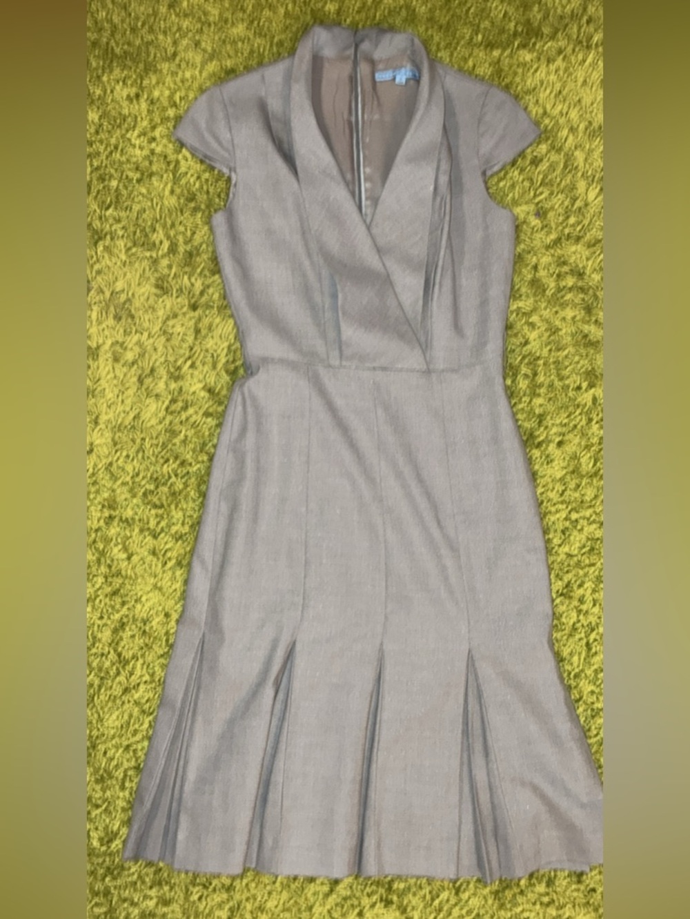 Women’s Gray 2000’s Pleated Dress